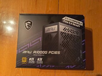 MSI MPG A1000G PCIE5 – 1000 W, ATX 3.0, 80+ Gold