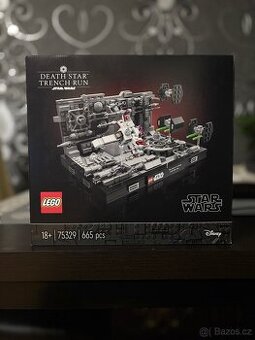 Lego 75329 Utok na hvězdu smrti Diorama