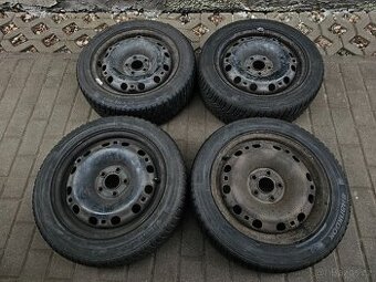 Zimní disky kola Škoda Fabia 2 R15 5x100 Polo Ibiza Seat