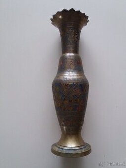 Stará mosazná vázička