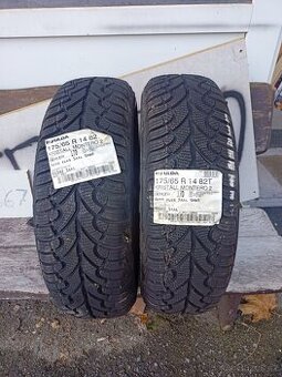 Prodám 2 x nové zimní pneu FULDA 175/65/14