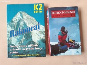 K2 +Až na vrchol světa -cena za obě knihy