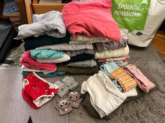 taška oblečení vel. 80-holka,cena za vše, viz foto