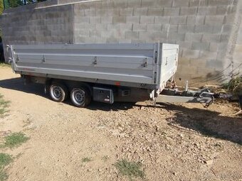 AGADOS PORTHOS B2 Třístranný sklápěcí přívěs sklápěč sklopka