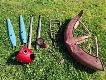 Dily jawa, perak, kyvacka, cz125,150 c