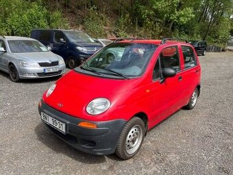 Daewoo Matiz 0.8i 37kW 1. majitel nové ČR 151tkm hagusy