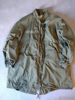 BUNDA PARKA M 65 FISHTAIL ŠOSÁK OLIVE v.č. vložky