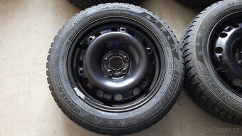 90% zimní kola 15" 5x100 Škoda Rapid, Fabia 3