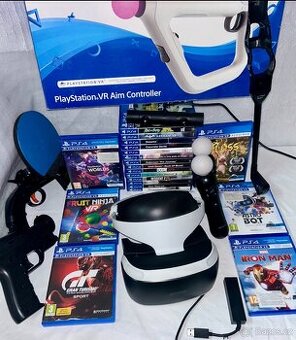PS4 / PS5 VR ( virtuální realita - sestava )