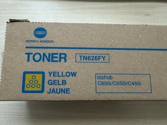 Žlutý toner Konica Minolta TN626FY