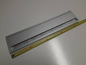 Průchodka alu hliníková 452x100 mm elox