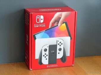 Nintendo Switch OLED White - originální krabice