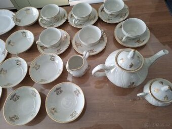 Kompletní porcelánová kávová sada Bernadotte+ 6 misek