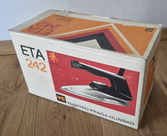 Retro žehlička ETA 242 (Elektro Praga Hlinsko)