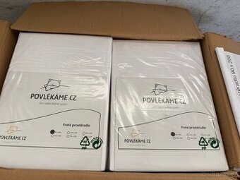 Prostěradlo 90 x 200 x 30 froté bílé