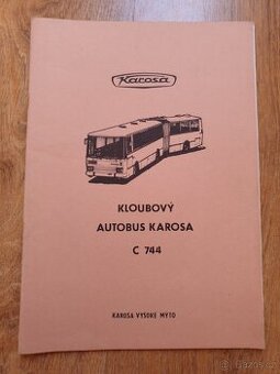 Návod k obsluze Karosa C 744