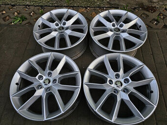 ALU kola disky Škoda 5x112 R18 GEMINI Octavia RS