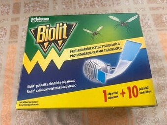 Biolit proti komárům polštářky a odpařovač