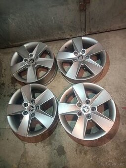 4ks alu disky orig. Skoda 5x112 r16