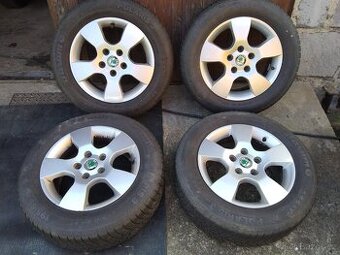 Škoda Octavia II alu disky 6,5Jx15H 5x112