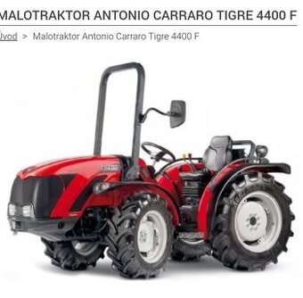 Koupím Antonio Carraro Tigre 4400F