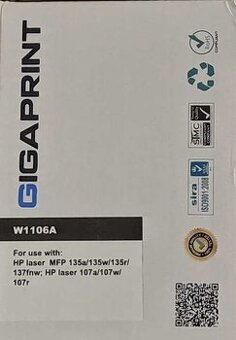 Toner HP w 1106a