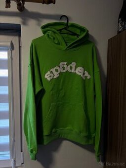 Sp5der zelená mikina