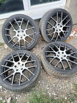 ☀️4ks alu disky 5x112 R19 pneu 235/35 r19
