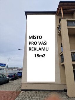 Pronájem reklamní plochy 3x6m České Budějovice