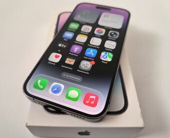 apple iphone 14 PRO 128gb Purple / Batéria 100%