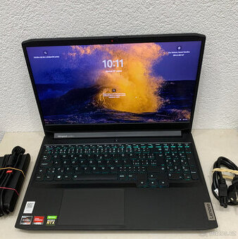 TOP HERNÍ NOTEBOOK - Ryzen 5 5600H / RTX 3050/ 16GB + záruka