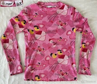 Dívčí tričko zn.Desigual Pink Panther vel. 13/14