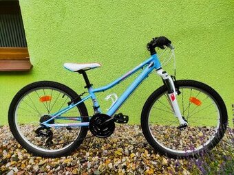 Značkové dětské kolo SUPERIOR 24" (světle modrá)