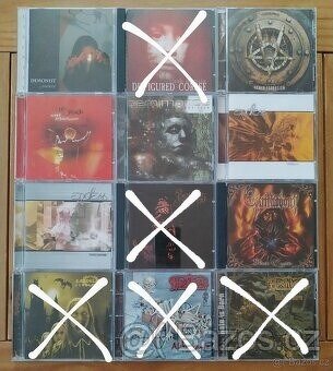 CD metal - české, část A - SLEVA