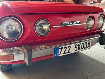 Skoda 100 L typ 722 pekny stav i vzhled