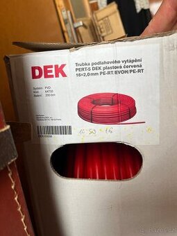 Trubka podlahové topení PERT