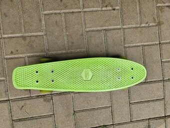 Skateboard Hudora Retro Lemon Green - 1