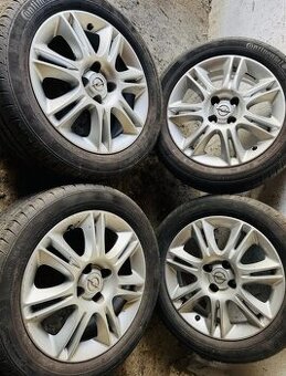 Letní alu kola Opel CorsaD Adam Meriva 4x100 16 originalní -