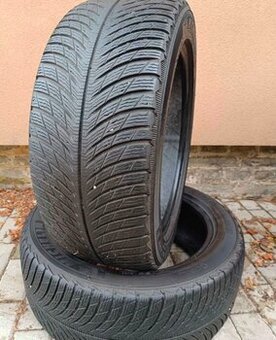 2x pneu 245/45 R18 - zimní Michelin - 5,5 mm 245/45/18