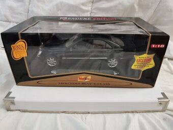 Mercedes Benz S-Class (1998) (1/18 Maisto Premiere Edition)