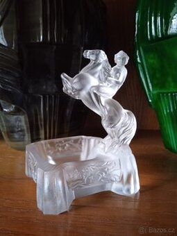 Popelník art Deco, Hoffmann? Sklárny Desná.
