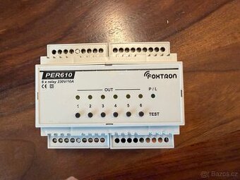 Foxtrot PER610 – 6× relé 230V/10A