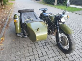 Dněpr Ural K 750 61 ročník vojenská verze