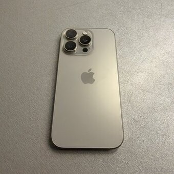 iPhone 16 Pro 128GB natural titan, jako nový, záruka