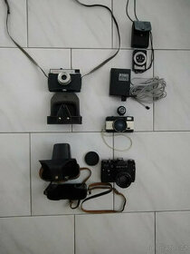 Staré fotoaparáty a expozimetr Zenit, Smena, Fisheye - 1