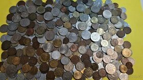 Hromada československých minci - přes 550 Ks č.4 - 1