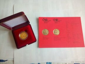 Zlatá mince Pivovar v Plzni proof kvalita - 1