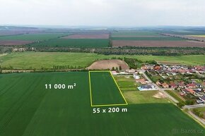 Prodej pozemku pro komerční výstavbu, 11 000 m2 - Tasovice
