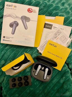 Bezdrátová sluchátka Earfun Air Pro 3 s ANC