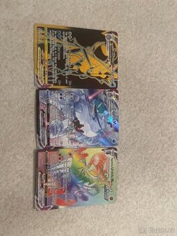 3 pokémon karty